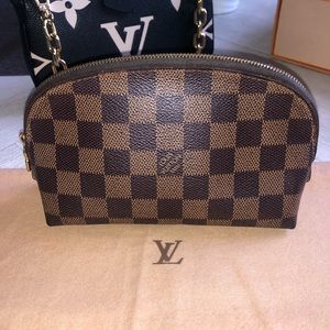 SOLD Authentic LV Damier Ebene Cosmetic Pouch